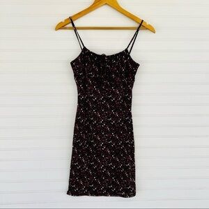 Heart print dress Size Medium by Popular 21